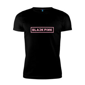 Мужская футболка премиум с принтом BlackPink , 92% хлопок, 8% лайкра | приталенный силуэт, круглый вырез ворота, длина до линии бедра, короткий рукав | 