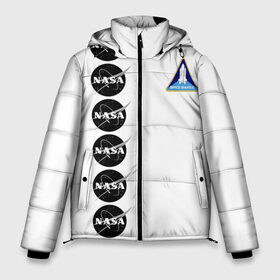 Мужская зимняя куртка 3D с принтом NASA , верх — 100% полиэстер; подкладка — 100% полиэстер; утеплитель — 100% полиэстер | длина ниже бедра, свободный силуэт Оверсайз. Есть воротник-стойка, отстегивающийся капюшон и ветрозащитная планка. 

Боковые карманы с листочкой на кнопках и внутренний карман на молнии. | shuttle | space | аполлон | галактика | джемини | космонав | космос | наса | скайлэб | сша | шаттл nasa