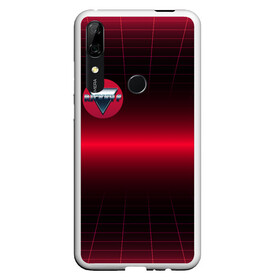 Чехол для Honor P Smart Z с принтом Rickey F Digital RED , Силикон | Область печати: задняя сторона чехла, без боковых панелей | Тематика изображения на принте: rickey f | рики ф | рики эф