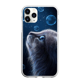 Чехол для iPhone 11 Pro Max матовый с принтом Милый котик , Силикон |  | дикое | животное | кот | кошка | млекопитающее | скорость | хищное