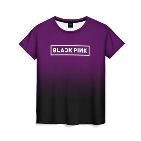 Женская футболка 3D с принтом BlackPink , 100% полиэфир ( синтетическое хлопкоподобное полотно) | прямой крой, круглый вырез горловины, длина до линии бедер | blackpink