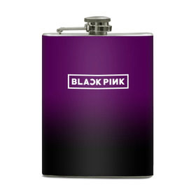Фляга с принтом BlackPink , металлический корпус | емкость 0,22 л, размер 125 х 94 мм. Виниловая наклейка запечатывается полностью | blackpink