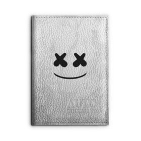 Обложка для автодокументов с принтом MARSHMELLO , натуральная кожа |  размер 19,9*13 см; внутри 4 больших “конверта” для документов и один маленький отдел — туда идеально встанут права | Тематика изображения на принте: dj | marshmello | usa | америка | клубная музыка | маршмелло | музыка | музыкант