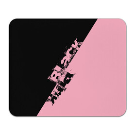 Коврик для мышки прямоугольный с принтом BLACKPINK | БЛЕКПИНК , натуральный каучук | размер 230 х 185 мм; запечатка лицевой стороны | black  pink | blackpink | jennie | jisoo | k pop | lalisa | группа | к поп | корейская группа | розовый | черный