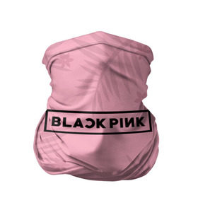 Бандана-труба 3D с принтом BlackPink , 100% полиэстер, ткань с особыми свойствами — Activecool | плотность 150‒180 г/м2; хорошо тянется, но сохраняет форму | Тематика изображения на принте: black  pink | blackpink | flowers | jennie | jisoo | k pop | lalisa | sakura | группа | к поп | корейская группа | растения | розовый | сакура | цветы | черный