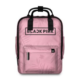 Женский рюкзак 3D с принтом BlackPink , 100% полиэстер | лямки с регулируемой длиной, сверху ручки, чтобы рюкзак нести как сумку. Основное отделение закрывается на молнию, как и внешний карман. Внутри два дополнительных кармана, один из которых закрывается на молнию. По бокам два дополнительных кармашка, куда поместится маленькая бутылочка
 | Тематика изображения на принте: black  pink | blackpink | flowers | jennie | jisoo | k pop | lalisa | sakura | группа | к поп | корейская группа | растения | розовый | сакура | цветы | черный