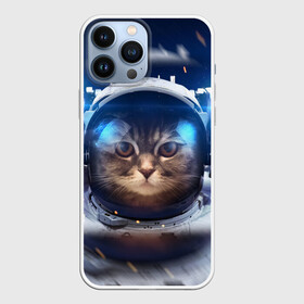 Чехол для iPhone 13 Pro Max с принтом КОТ АСТРОНАВТ ,  |  | Тематика изображения на принте: astronaut | cat | space | животные | космос | кот | кот астронавт