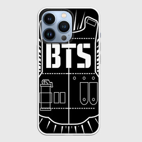 Чехол для iPhone 13 Pro с принтом BTS ARMY ,  |  | Тематика изображения на принте: bts | j hope | jimin | jin | jungkook | k pop | rap monster | rapmon | suga | v | бтс | группа | корея