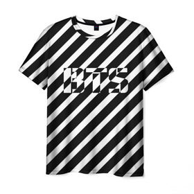 Мужская футболка 3D с принтом BTS , 100% полиэфир | прямой крой, круглый вырез горловины, длина до линии бедер | bts | bts army | j hope | jimin | jin | jungkook | k pop | rap monster | rapmon | suga | v | бтс | группа | корея