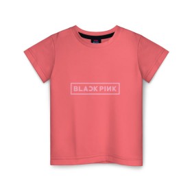 Детская футболка хлопок с принтом BlackPink 95 JISOO , 100% хлопок | круглый вырез горловины, полуприлегающий силуэт, длина до линии бедер | 97 jisoo | black  pink | blackpink | jennie | jisoo | k pop | lalisa | группа | к поп | корейская группа | розовый | черный