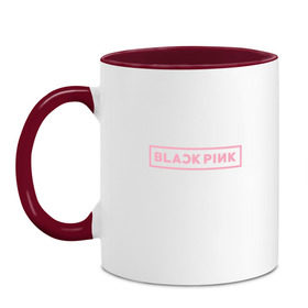 Кружка двухцветная с принтом BlackPink 95 JISOO , керамика | объем — 330 мл, диаметр — 80 мм. Цветная ручка и кайма сверху, в некоторых цветах — вся внутренняя часть | 97 jisoo | black  pink | blackpink | jennie | jisoo | k pop | lalisa | группа | к поп | корейская группа | розовый | черный