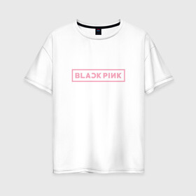 Женская футболка хлопок Oversize с принтом BlackPink 96 JENNIE , 100% хлопок | свободный крой, круглый ворот, спущенный рукав, длина до линии бедер
 | Тематика изображения на принте: 96 jennie | black  pink | blackpink | jennie | jisoo | k pop | lalisa | группа | к поп | корейская группа | розовый | черный