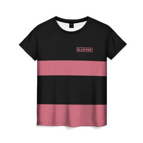 Женская футболка 3D с принтом BlackPink 95 JISOO , 100% полиэфир ( синтетическое хлопкоподобное полотно) | прямой крой, круглый вырез горловины, длина до линии бедер | 95 jisoo | black  pink | blackpink | jennie | jisoo | k pop | lalisa | группа | к поп | корейская группа | розовый | черный