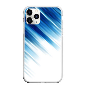 Чехол для iPhone 11 Pro Max матовый с принтом ABSTRACT BLUE , Силикон |  | abstract | blue | geometry | абстракция | геометрия | градиент | линии | синий