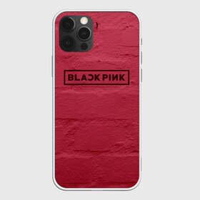 Чехол для iPhone 12 Pro Max с принтом BlackPink wall , Силикон |  | black  pink | blackpink | jennie | jisoo | k pop | lalisa | группа | к поп | корейская группа | розовый | черный