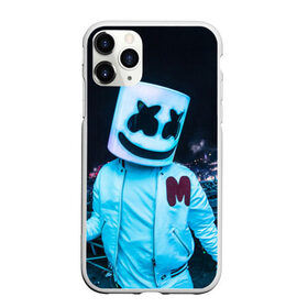 Чехол для iPhone 11 Pro Max матовый с принтом MARSHMELLO , Силикон |  | Тематика изображения на принте: dj | marshmello | usa | америка | клубная музыка | маршмелло | музыка | музыкант