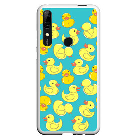 Чехол для Honor P Smart Z с принтом Duck , Силикон | Область печати: задняя сторона чехла, без боковых панелей | Тематика изображения на принте: duck | duckling | утенок | утка