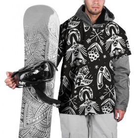 Накидка на куртку 3D с принтом Сибирь , 100% полиэстер |  | Тематика изображения на принте: old school | taknado | urban | граффити | илюстратор | сибирь | стрит арт | тату