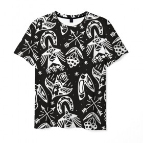 Мужская футболка 3D с принтом Сибирь , 100% полиэфир | прямой крой, круглый вырез горловины, длина до линии бедер | old school | taknado | urban | граффити | илюстратор | сибирь | стрит арт | тату