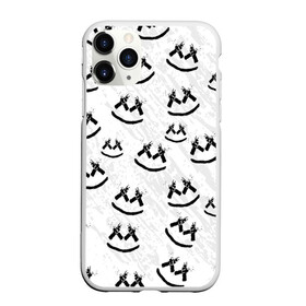 Чехол для iPhone 11 Pro Max матовый с принтом MARSHMELLO PATTERN , Силикон |  | Тематика изображения на принте: dj | marshmello | usa | америка | клубная музыка | маршмелло | музыка | музыкант