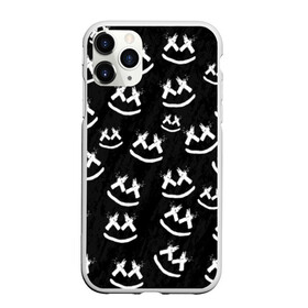 Чехол для iPhone 11 Pro Max матовый с принтом MARSHMELLO PATTERN , Силикон |  | Тематика изображения на принте: dj | marshmello | usa | америка | клубная музыка | маршмелло | музыка | музыкант