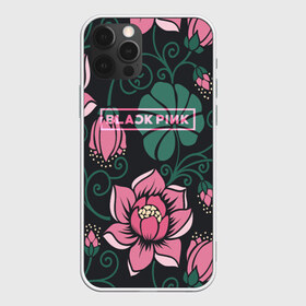 Чехол для iPhone 12 Pro Max с принтом BlackPink , Силикон |  | black  pink | blackpink | jennie | jisoo | k pop | lalisa | группа | к поп | корейская группа | розовый | черный