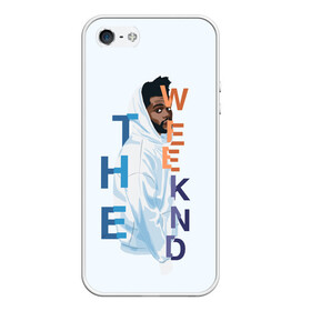 Чехол для iPhone 5/5S матовый с принтом The Weeknd , Силикон | Область печати: задняя сторона чехла, без боковых панелей | the | weekend | weeknd | викенд | уикенд | уикнд