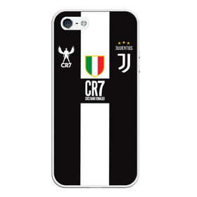 Чехол для iPhone 5/5S матовый с принтом Ronaldo Juventus CR7 , Силикон | Область печати: задняя сторона чехла, без боковых панелей | cr7 | cristiano | juventus | ronaldo | криштиано | криштиану | роналдо | роналду | форма | футбольная | юва | ювентус