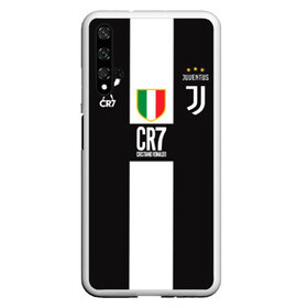 Чехол для Honor 20 с принтом Ronaldo Juventus CR7 , Силикон | Область печати: задняя сторона чехла, без боковых панелей | Тематика изображения на принте: cr7 | cristiano | juventus | ronaldo | криштиано | криштиану | роналдо | роналду | форма | футбольная | юва | ювентус