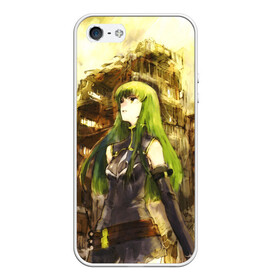 Чехол для iPhone 5/5S матовый с принтом Code Geass , Силикон | Область печати: задняя сторона чехла, без боковых панелей | академия эшфорд | код гиас | лелуш ламперуж | магия | мистика | орден | рыцарь | сериал | сила | фентези