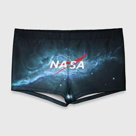 Мужские купальные плавки 3D с принтом NASA , Полиэстер 85%, Спандекс 15% |  | galaxy | nasa | planet | star | астрономия | галактика | звезды | космос | надписи | наса | планета