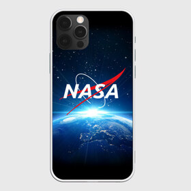 Чехол для iPhone 12 Pro Max с принтом NASA , Силикон |  | galaxy | nasa | planet | star | астрономия | галактика | звезды | космос | надписи | наса | планета