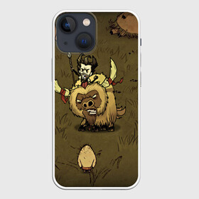 Чехол для iPhone 13 mini с принтом Dont starve. ,  |  | 