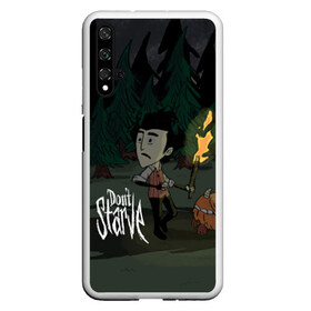 Чехол для Honor 20 с принтом DON`T STARVE , Силикон | Область печати: задняя сторона чехла, без боковых панелей | action | adventure | dont starve | gamer | player | twitch | игра