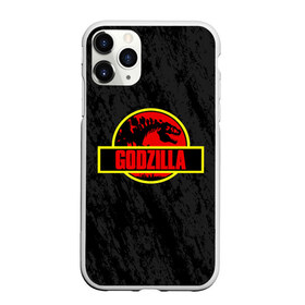 Чехол для iPhone 11 Pro матовый с принтом JURASSIC GODZILLA ГОДЗИЛЛА , Силикон |  | Тематика изображения на принте: comic con | godzilla | gojira | logo | годзилла | знаки | иероглифы | лого | монстр | фильм | чудовище