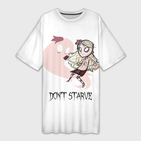 Платье-футболка 3D с принтом Dont starve ,  |  | Тематика изображения на принте: 