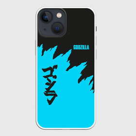 Чехол для iPhone 13 mini с принтом GODZILLA | ГОДЗИЛЛА ,  |  | comic con | godzilla | gojira | logo | годзилла | знаки | иероглифы | лого | монстр | фильм | чудовище