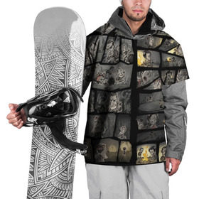 Накидка на куртку 3D с принтом Don`t starve , 100% полиэстер |  | Тематика изображения на принте: 