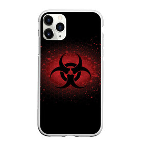 Чехол для iPhone 11 Pro матовый с принтом Biohazard , Силикон |  | biohazard | plague inc | биологическая опасность | знак