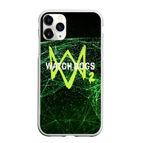 Чехол для iPhone 11 Pro матовый с принтом WATCH DOGS 2 , Силикон |  | action | ct os | fox | gamer | hacker | player | watch dogs | watch dogs 2 | знак лиса | хакер