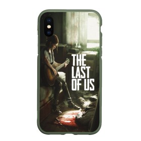 Чехол для iPhone XS Max матовый с принтом THE LAST OF US , Силикон | Область печати: задняя сторона чехла, без боковых панелей | Тематика изображения на принте: gamer | player | stels | the last of us | the last of us part 2 | бегун | джоэл | каннибалы | охотники | сталкер | топляк | цикады | щелкун | элли