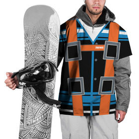 Накидка на куртку 3D с принтом Fortnite: Ремонтник , 100% полиэстер |  | Тематика изображения на принте: fortnite | save | the | world | борьба | выживани | зомби | монстры | симулятора | фортнайт