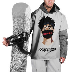 Накидка на куртку 3D с принтом Scarlxrd , 100% полиэстер |  | band | rap | rapper | scarlord | scarlxrd | scxrlord | в маске | лорд | рэп | рэпер | рэппер | скар | скарлорд | скрим