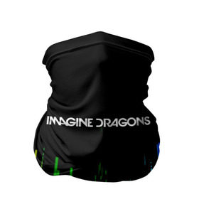 Бандана-труба 3D с принтом IMAGINE DRAGONS , 100% полиэстер, ткань с особыми свойствами — Activecool | плотность 150‒180 г/м2; хорошо тянется, но сохраняет форму | color | imagine dragons | logo | stripes | trend | абстракция | группа | линии | лого | рок | рэп | фирменные цвета