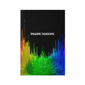 Обложка для паспорта матовая кожа с принтом IMAGINE DRAGONS , натуральная матовая кожа | размер 19,3 х 13,7 см; прозрачные пластиковые крепления | color | imagine dragons | logo | stripes | trend | абстракция | группа | линии | лого | рок | рэп | фирменные цвета