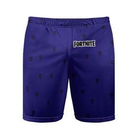Мужские шорты 3D спортивные с принтом Fortnite: Пижама синяя верх ,  |  | 