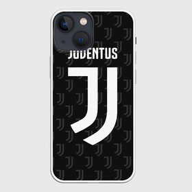 Чехол для iPhone 13 mini с принтом Juventus FC Pattern ,  |  | Тематика изображения на принте: juventus | pattern | паттерн | форма | футбольная | юва | ювентус