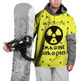 Накидка на куртку 3D с принтом Imagine Dragons radioactive , 100% полиэстер |  | dragons | evolve | imagines | imagining | radioactive | вообрази драконов | имеджин драгонс | рок | хит