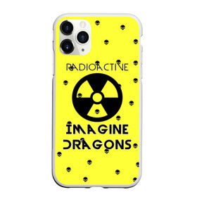 Чехол для iPhone 11 Pro Max матовый с принтом Imagine Dragons radioactive , Силикон |  | dragons | evolve | imagines | imagining | radioactive | вообрази драконов | имеджин драгонс | рок | хит