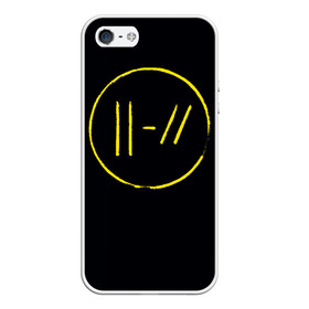 Чехол для iPhone 5/5S матовый с принтом twenty one pilots trench , Силикон | Область печати: задняя сторона чехла, без боковых панелей | 21 pilots | пилоты